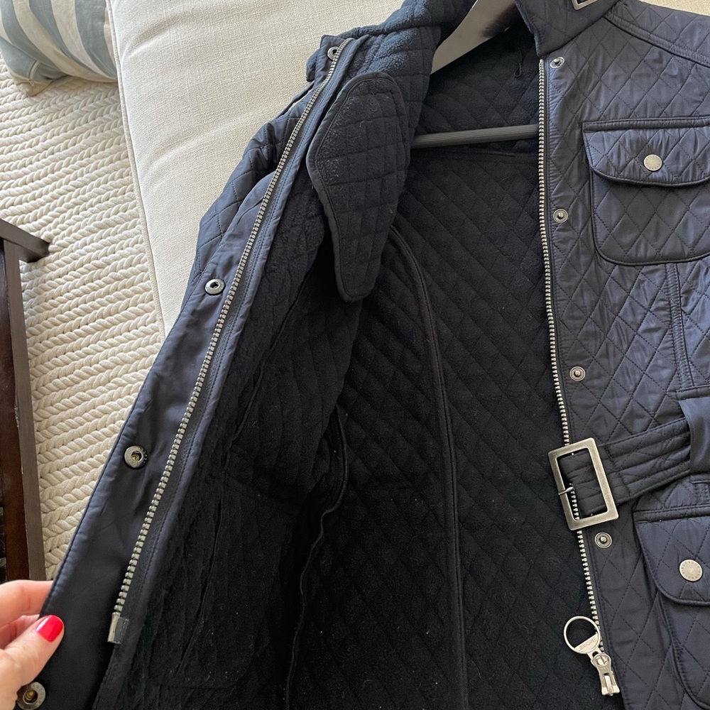 Barbour belted jacket - Picture 8 of 12